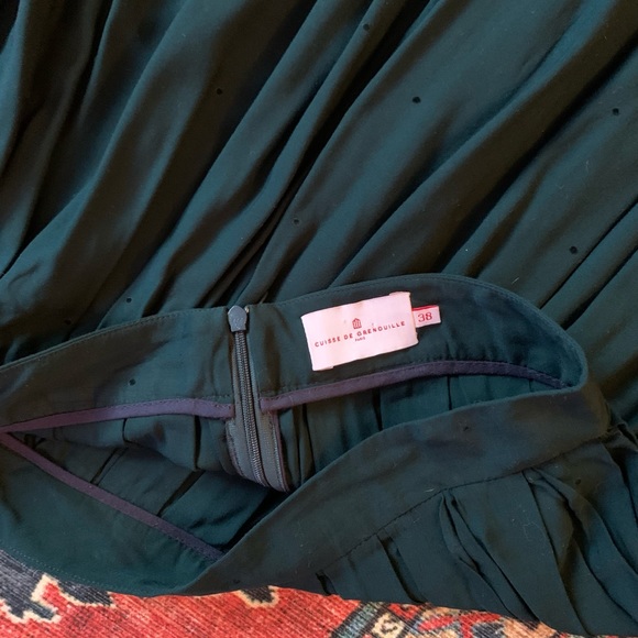 French Brand Cuisse De Grenouille Blouse and Skirt Set. - Picture 12 of 16